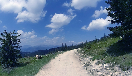 Alm&uuml;berschreitung Pretul